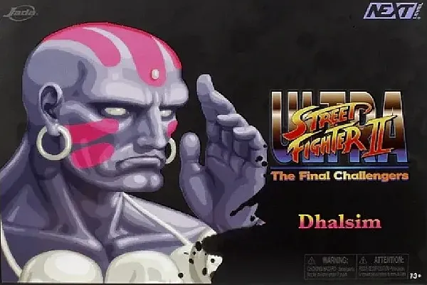 ULTRA STREET FIGHTER II: THE FINAL CHALLENGERS ACTION FIGURE 1/12 DHALSIM DELUXE 15 CM